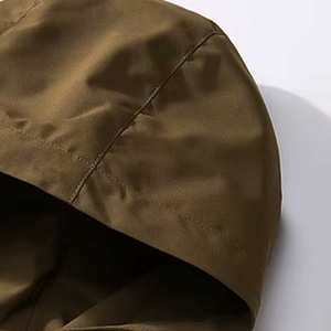 Chaquetas de Nailon Impermeables Reversibles Ligeras de Calidad de Lujo, Personalizadas, Tallas Grandes, con Cierre de Cremallera, Chaquetas Unisex Resistentes al Viento, Servicio OEM - Product Image 2