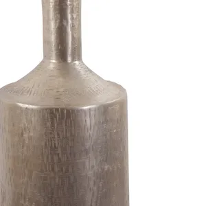 Vase à fleurs en métal doré contemporain fait main, support haut de gamme pour arrangements floraux, pour architectes, designers d'intérieur, maisons de luxe - Product Image 6