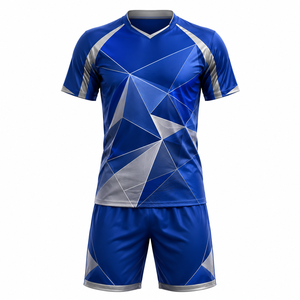Camiseta de Fútbol Unisex Personalizada, Servicio OEM, Sublimación Impresa, Tela de Malla 100% Poliéster, Secado Rápido, Camiseta de Entrenamiento, Nombre del Equipo Personalizado - Product Image 1