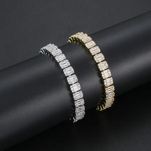 Collar de Cadena con Diamantes Engastados Personalizado, el Más Vendido, con Acabado Premium para Eventos de Moda Urbana y Estilo de Celebridades - Product Image 4