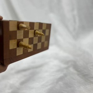 ILAHI's Eco-Friendly Rustic Polished Rectangle <b>Chess</b> <b>Board</b> Game 100% Handmade Pure Wood Animal/Love Style Customized Size <b>Chess</b> - Product Image 1