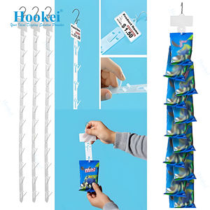 Bandes de clips de présentation suspendus en plastique PVC pour supermarché - Product Image 4