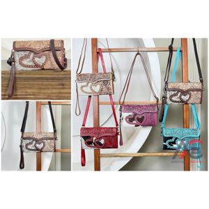 Bolso de Mano Tipo Clutch de Cuero Genuino Hecho a Mano para Mujer, Estilo Occidental, con Correa de Muñeca, Mini Bolso de Mano de Piel de Vaca, Tendencia de Lujo 2026, Gran Venta - Product Image 1