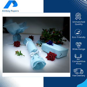 Papel de Seda de Color de Alta Calidad Ampliamente Disponible - Pulpa de Madera Reciclable 18-80 GSM Personalizable para Envoltura de Regalos Precio Óptimo - Product Image 2