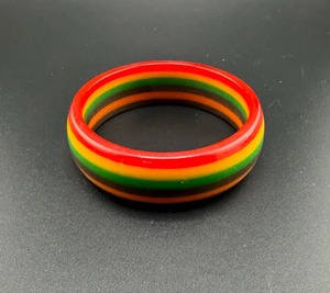 Contemporary Handmade Epoxy Resin Bangle Bracelet Custom Color Fashion Accessory <b>for</b> <b>Women</b> - Product Image 5