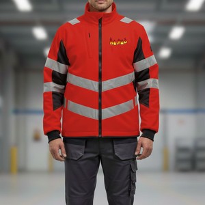 Wholesale Reflective Jacket High Visibility Safety Clothing Custom OEM Manufacturing Service - Product Image 2