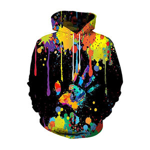 Sudaderas con capucha sublimadas para hombre, diseño OEM, venta al por mayor, tallas grandes, estilo streetwear, sudaderas con capucha sublimadas impresas para hombre - Product Image 3