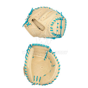 Gants de baseball professionnels en cuir pour l'entraînement au softball, durables, pour le jeu en intérieur et en extérieur, pour jeunes et adultes, équipement sportif avec une excellente adhérence - Product Image 4