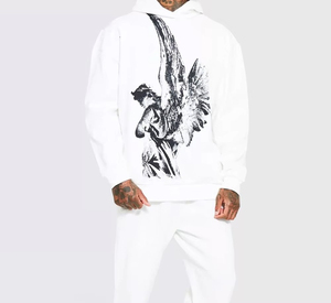 New Design Track Sweat Suit Two Green Custom Fitted Sweatsuit <b>White</b> Stripe O Neck Sportswear Man Track Suit <b>Piece</b> - Product Image 1