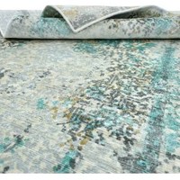 Tapis élégant en peluche tissé à la main imprimé, extra épais, antidérapant, en laine/soie, pour salles à manger et hôtels de luxe, décoration intérieure, exportateur à bas prix