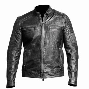 Chaqueta de Cuero para Hombre de Última Moda, Nueva Llegada, Buena Calidad, Diseño Moderno, Todos los Colores, Alta Calidad, al Mejor Precio - Product Image 1