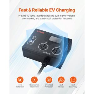 Presa di Distribuzione Elettrica Intelligente NEMA 10-30 con Indicatore LED a 3 Colori 240V per Asciugatrice EV - Product Image 5