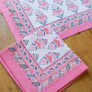 Printed <b>Square</b> <b>Tablecloth</b> Floral Pattern Cotton Linen Washable Traditional Chinese Style Home Decor - Product Image 5