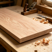 Furniture Grade Red Oak Timber Board Stable & Durable for Indoor Decoration