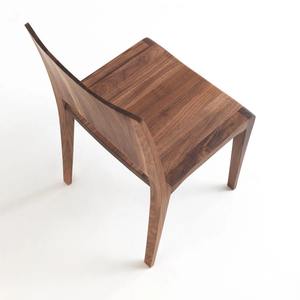 Silla de Comedor Moderna Minimalista de Madera Maciza, Tapicería Ergonómica Impermeable para Diseño de Interiores, Hostelería y Uso en Exteriores - Product Image 5