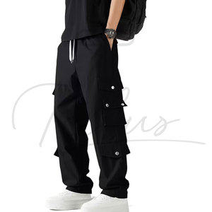 Pantalones Cargo y Pantalones de Lona para Hombre, Pantalones Harem Cargo de Alta Calidad para Hombre, Estilo Hip Hop para Exteriores - Product Image 1
