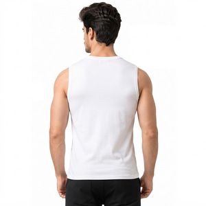 Débardeur sans manches en néoprène à col en V pour homme, confortable, idéal pour le fitness, la gym, l'entraînement et l'usage quotidien - Product Image 3