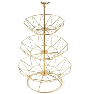 Soporte para pasteles de metal de la mejor calidad con un acabado elegante, diseñado para pastelerías profesionales, cafeterías, hoteles y decoración de eventos. - Product Image 5