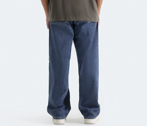 Men's Women's <b>Light</b> Multiple Color Loose Fit Denim Jeans Casual Washed Wide Leg Style Summer Wear Denim Jacket Pant Baggy Styles - Product Image 2