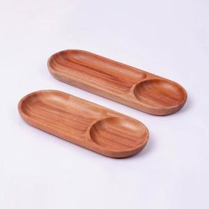 Handcrafted Sheesham Wood Serving Tray Set with Floral Inlay – 2 Piece Retractable Design for <b>Kitchen</b> Dining Ramadan Use - Product Image 3