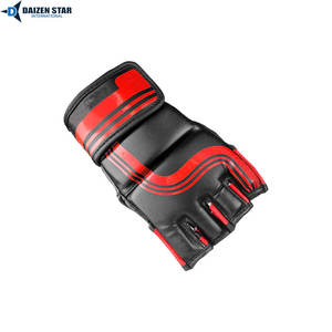 Gants de MMA DAIZEN STAR INTERNATIONAL en cuir avec fermeture auto-agrippante pour adultes, pour MMA et boxe - Product Image 5