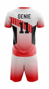 Venta al por Mayor, Nueva Llegada, Conjuntos de Camisetas de Fútbol Deportivas 100% Poliéster, Impresión Digital de Alta Calidad, Secado Rápido, Pantalones Cortos - Product Image 4