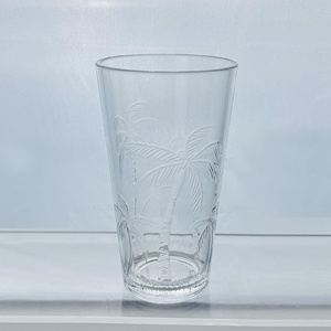 Vasos Altos de Plástico de 18 oz con Diseño de Palmera para Fiestas al Aire Libre y Uso Doméstico - Product Image 3