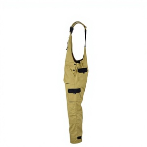 Men's Waterproof Silk Screen Printed Work Overalls Pockets Multiple Colors Durable Cotton Blend <b>Construction</b> <b>for</b> Industrial Use - Product Image 5