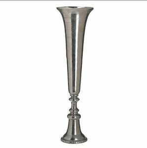 Jarrón de Flores Dorado de Diseño Costero con Acabado Brillante, Arreglos Decorativos Personalizables para Mesa de Boda, Hogar, Ecológico - Product Image 4