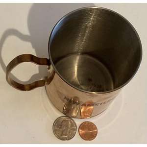 Juego de regalo de tazas de cerveza elegantes con impresión de logotipo personalizado, tazas de cobre pulido 100% cobre para beber, aptas para contacto con alimentos. - Product Image 3