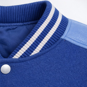 Chaquetas Varsity Personalizadas al por Mayor, Chaquetas de Béisbol Bordadas OEM, Proveedor de Marca Privada, Lana/Cachemira - Product Image 6