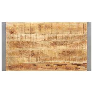 Tavolino da Caffè in Legno di Mango Grigio Resistente, Arredamento Durevole ed Elegante - Product Image 3