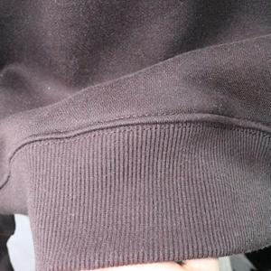 LENZ Crewneck Sweatshirt Brown Pink Polka Dot Letters Unisex Casual <b>Pullover</b> Autumn Knitted Cotton Regular Fit Urban Productions - Product Image 4