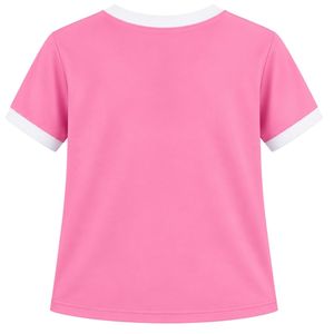 เสื้อยืดแฟชั่นผู้หญิง Jack and Jill คอวีถัก แขนสั้น ผ้าเนื้อนุ่ม สวมใส่สบาย เหมาะสำหรับทุกวัน - Product Image 2