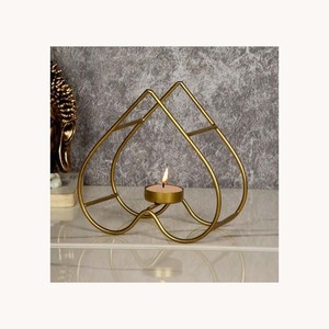 Modern Iron Gold Color <b>Tealight</b> Candle Holder Stylish Customized <b>Tealight</b> Holder For wedding Festive Decor - Product Image 1