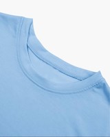 Men's Light Blue T-Shirt Palm Tree Coconut Beach Surf Print Short Sleeve O-Neck Casual Style Regular Fit Digital Printed Jersey