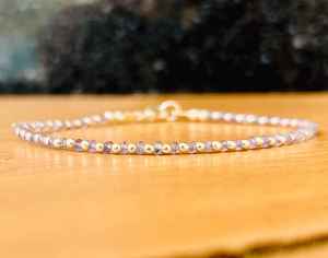 Pulsera Delicada de Plata de Ley 925 con Tanzanita Natural Hecha a Mano, Piedra de Nacimiento de Diciembre, Chapado de Alta Calidad y a la Moda - Product Image 4