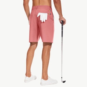 Pantalones Cortos de Golf Casuales para Hombre, Estilo Urbano, Cintura Elástica de Lona, Ligeros, con Bolsillos, Impermeables, Transpirables y de Secado Rápido - Product Image 3