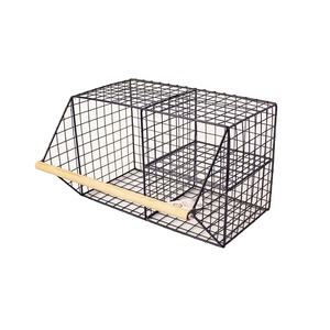 Panier à fruits indien en fer et bois pour la maison et la cuisine, écologique, durable, taille personnalisée, haute qualité, vente en gros - Product Image 4