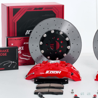 Kit de freinage haute performance ICOOH IC6 en carbone-céramique R19-R21 380/390/395/400/410 MM pour Porsche Panamera