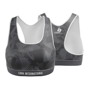 Soutien-gorge de sport sublimé de haute qualité pour femmes, séchage rapide, pour fitness, yoga et entraînement, vêtements de sport OEM en gros - Product Image 3