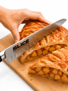 มีดเชฟแบบหยัก สแตนเลสคาร์บอนสูง สำหรับร้านเบเกอรี่ - Product Image 1