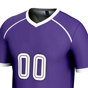 Maillot de lacrosse personnalisé avec logo, en tissu Spandex et coton, imprimé, pour le football, avec design personnalisé pour hommes, respirant - Product Image 4