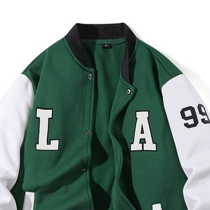 2026 New <b>Men</b> Autumn/Winter New <b>Letter</b> Positioning Print Outdoor Sports Casual Baseball <b>Jacket</b> - Product Image 3
