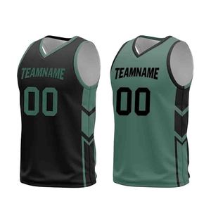 Ensemble d'uniformes de basket-ball personnalisés pour hommes, adultes, joueurs, nom d'équipe, numéros imprimés, maillots courts personnalisés, respirants, 100% polyester - Product Image 5