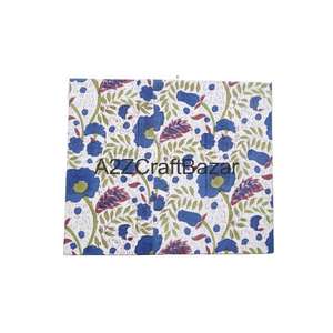 Cubo de Basura Plegable Hecho a Mano, Elegante, Hexagonal, con Estampado Floral, de Gran Capacidad, para Uso en Interiores/Exteriores, de Cartón - Product Image 2