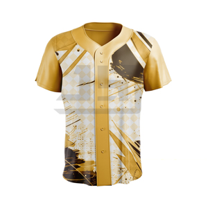 Camiseta de Béisbol Personalizada Premium, Uniforme de Equipo con Nombre y Número, Diseño Deportivo Profesional, 100% Poliéster, Unisex, Tallas Grandes - Product Image 4