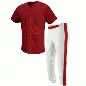 Uniforme de baseball de qualité supérieure, respirant, léger, tissu durable, coupe confortable, vêtements de sport d'entraînement, uniforme de baseball unisexe - Product Image 5