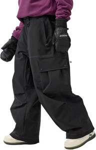 Pantalones de Esquí y Snowboard Personalizados, Impermeables, Aislantes, Calefactables, Ecológicos, Cálidos para Invierno, Resistentes al Viento, Corte Holgado para Hombre y Mujer - Product Image 2