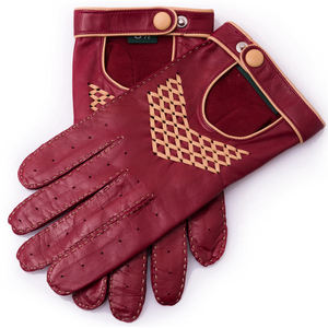 Gants en cuir réglables pour hommes et femmes, qualité supérieure, confortables, gants de conduite en plein air, parfaits pour un usage quotidien - Product Image 6